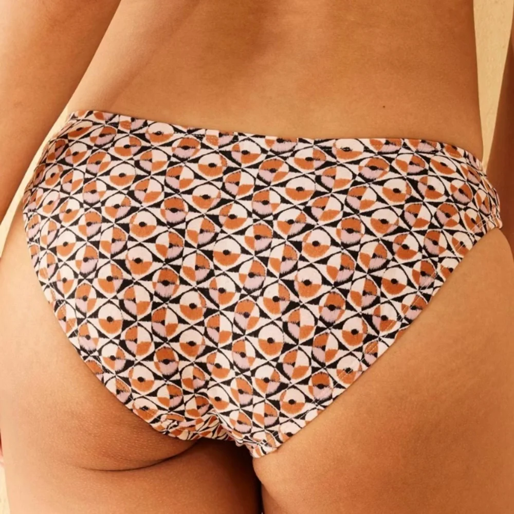 Shade & Shore Geo Print Low Rise High Leg Bikini Bottoms Women XL Multicolor NWT - Picture 7 of 12
